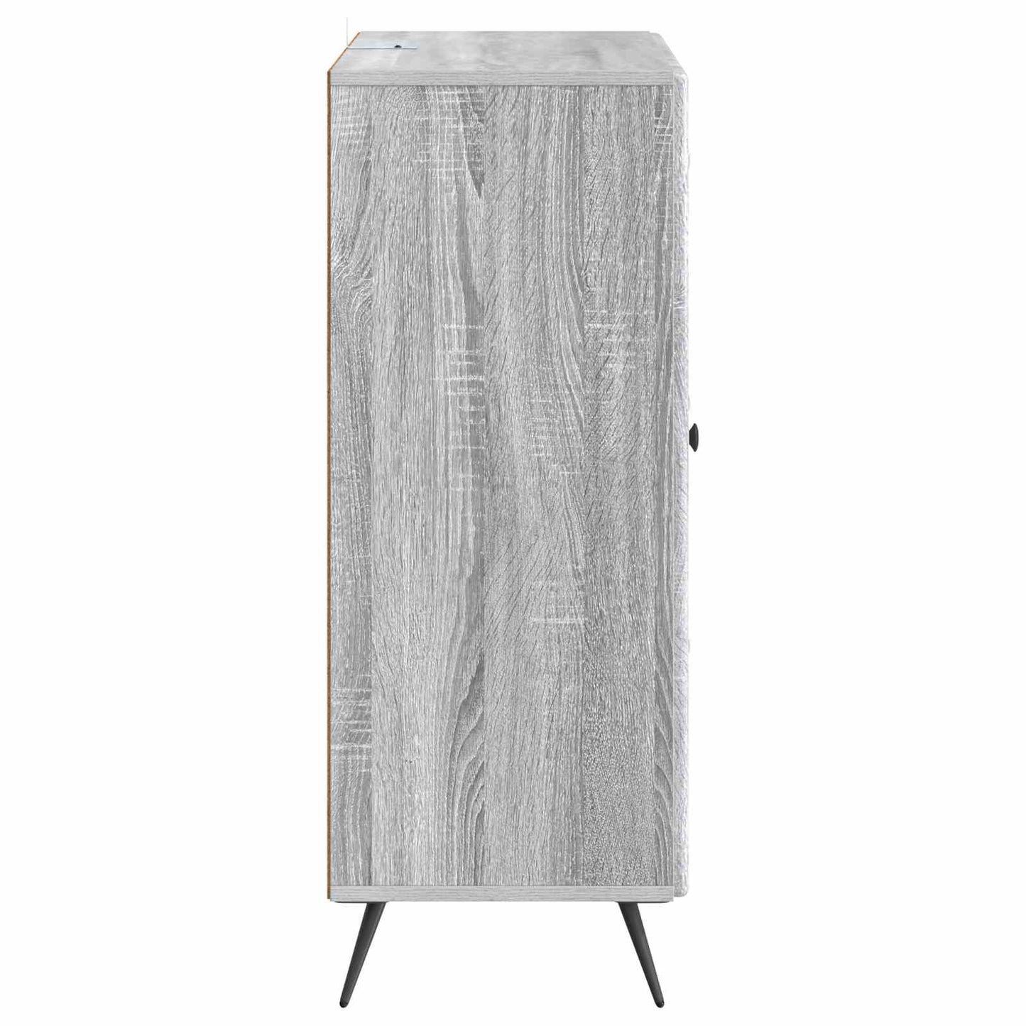 vidaXL Sideboard Grey Sonoma 66 x 34.5 x 90 cm Engineered Wood