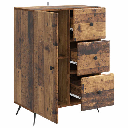 vidaXL Sideboard Old Wood 66 x 34.5 x 90 cm Engineered Wood