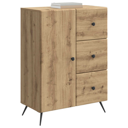 vidaXL Sideboard Artisan Oak 66 x 34.5 x 90 cm Engineered Wood