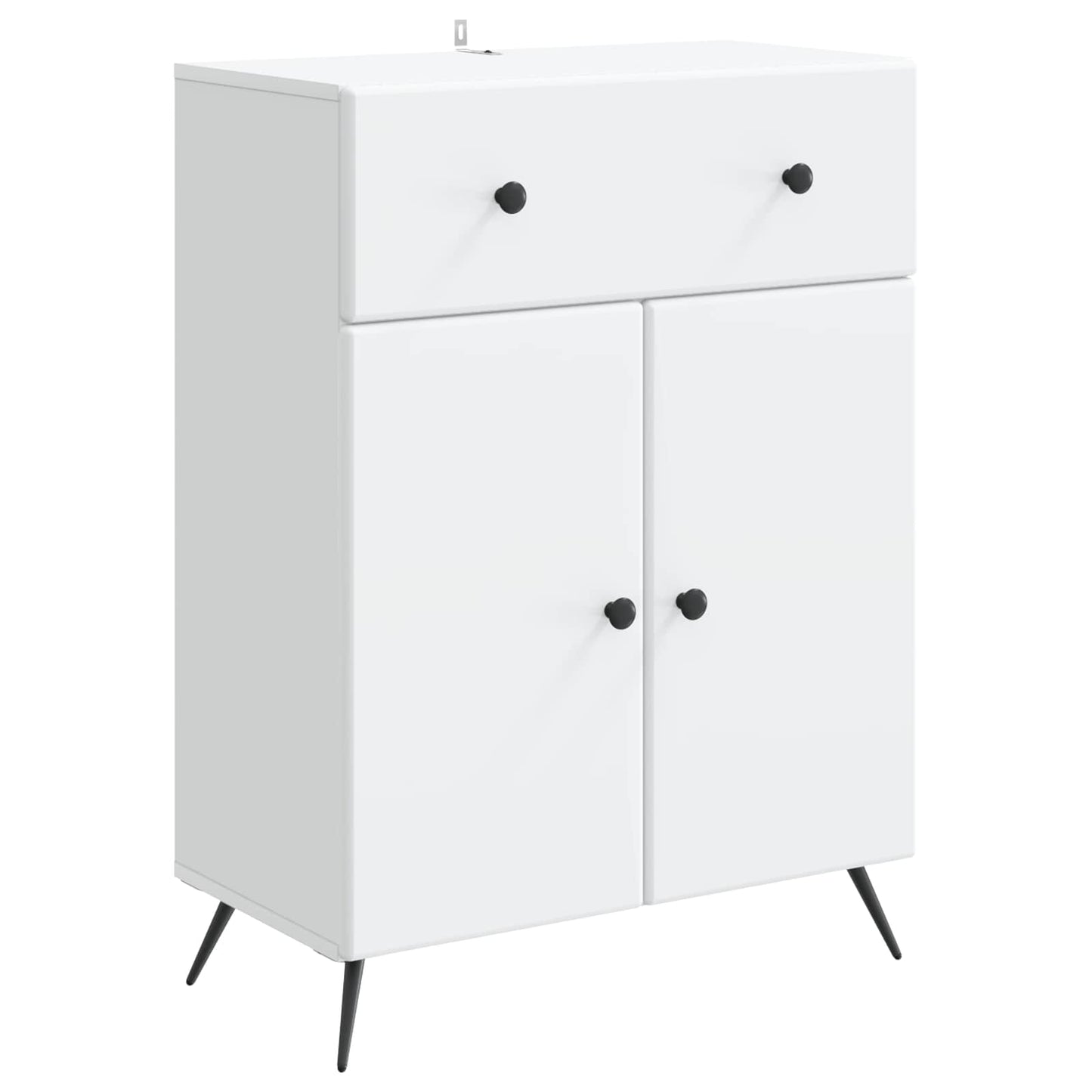 vidaXL Sideboard White 66 x 34.5 x 90 cm Engineered Wood