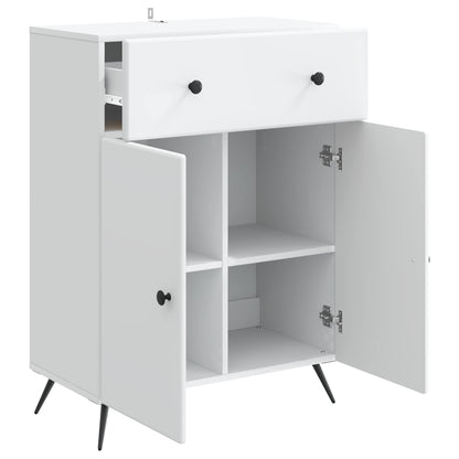 vidaXL Sideboard White 66 x 34.5 x 90 cm Engineered Wood