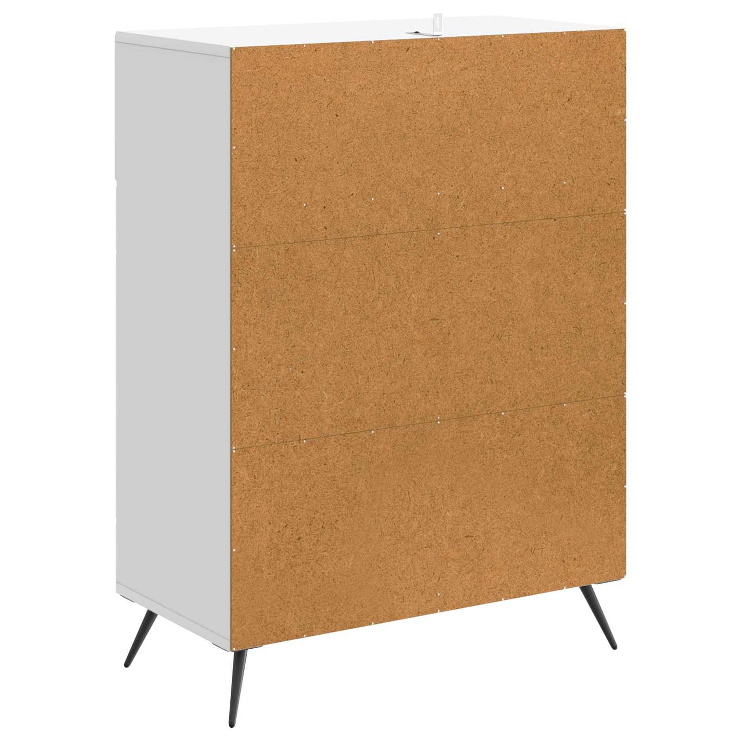 vidaXL Sideboard White 66 x 34.5 x 90 cm Engineered Wood