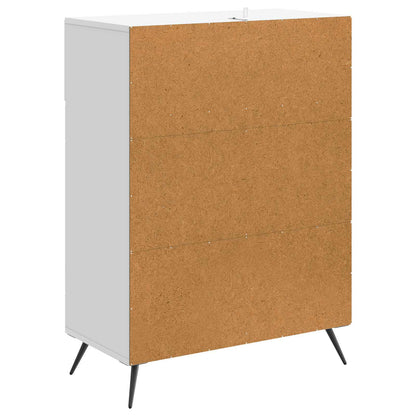 vidaXL Sideboard White 66 x 34.5 x 90 cm Engineered Wood