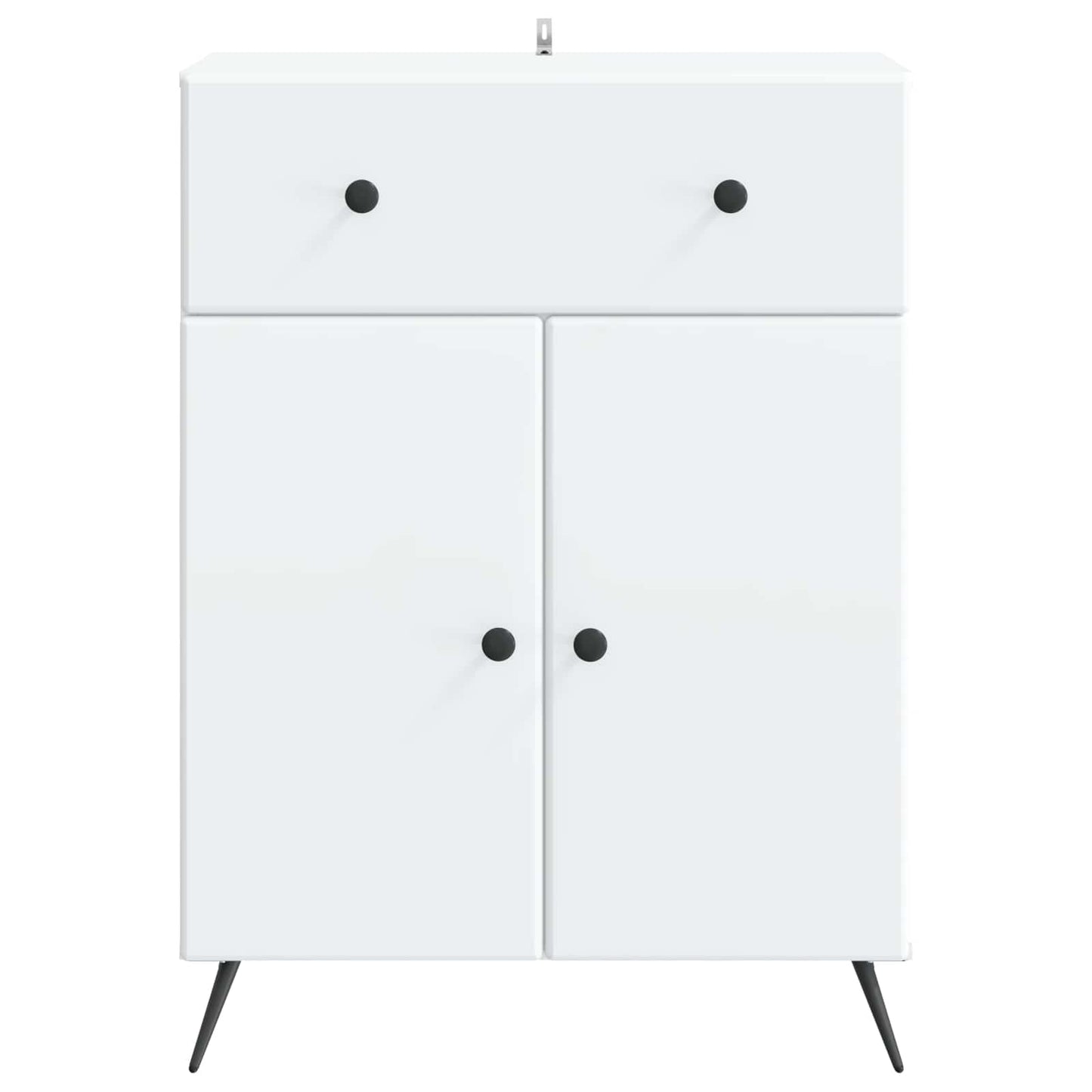 vidaXL Sideboard White 66 x 34.5 x 90 cm Engineered Wood