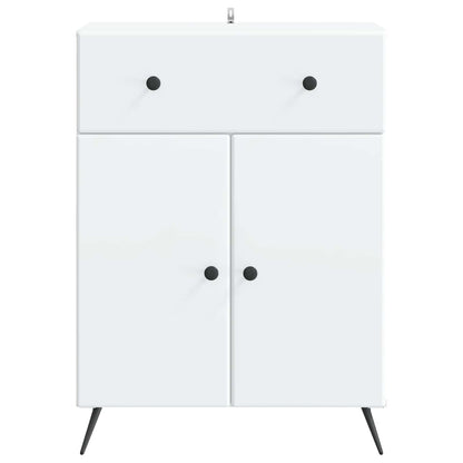 vidaXL Sideboard White 66 x 34.5 x 90 cm Engineered Wood