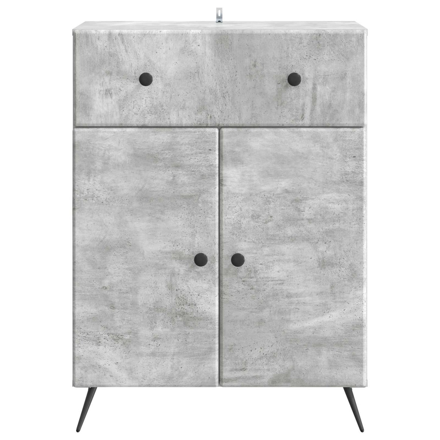 vidaXL Sideboard Concrete Grey 66 x 34.5 x 90 cm Engineered Wood
