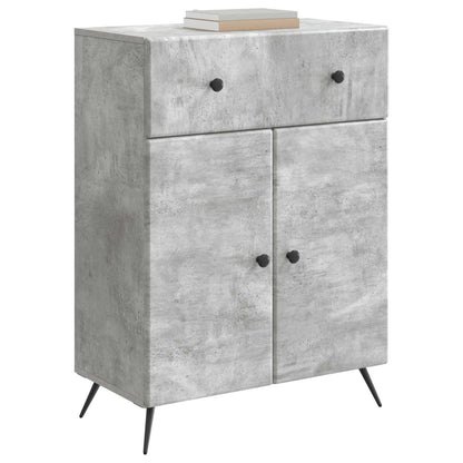 vidaXL Sideboard Concrete Grey 66 x 34.5 x 90 cm Engineered Wood