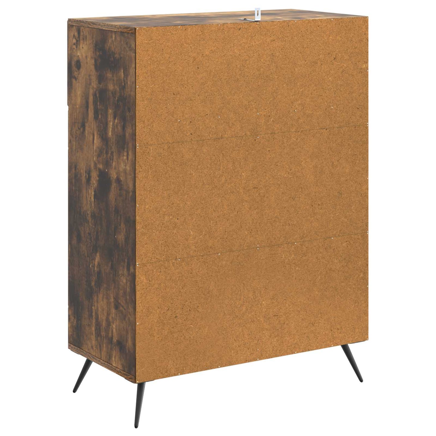 vidaXL Sideboard Smoked Oak 66 x 34.5 x 90 cm Engineered Wood