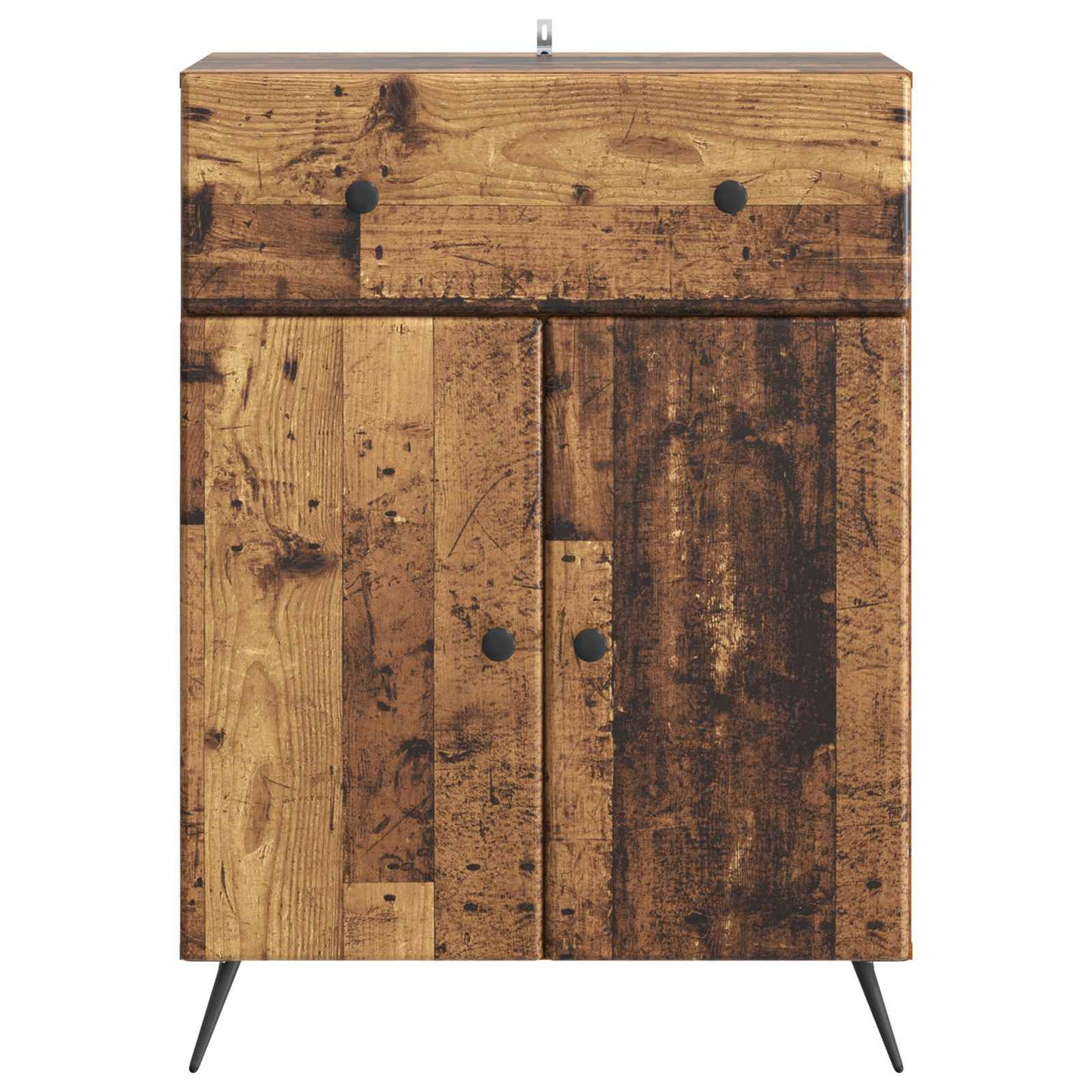 vidaXL Sideboard Old Wood 66 x 34.5 x 90 cm Engineered Wood