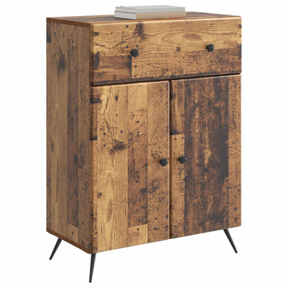 vidaXL Sideboard Old Wood 66 x 34.5 x 90 cm Engineered Wood