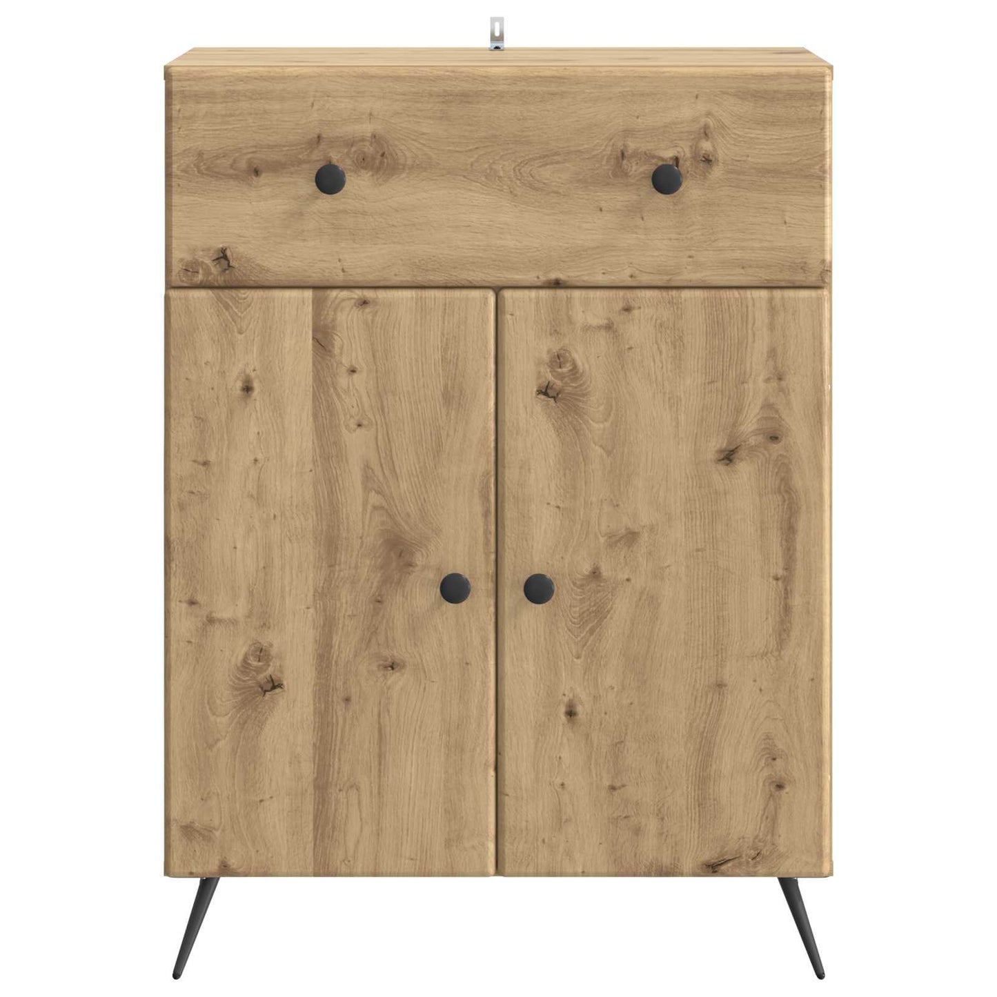 vidaXL Sideboard Artisan Oak 66 x 34.5 x 90 cm Engineered Wood