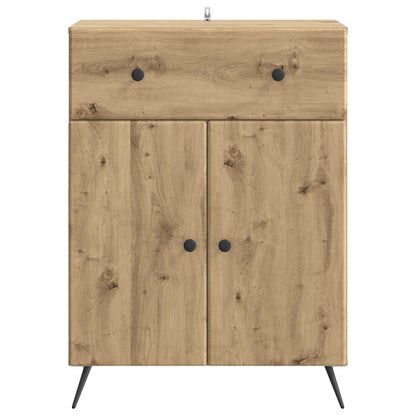 vidaXL Sideboard Artisan Oak 66 x 34.5 x 90 cm Engineered Wood