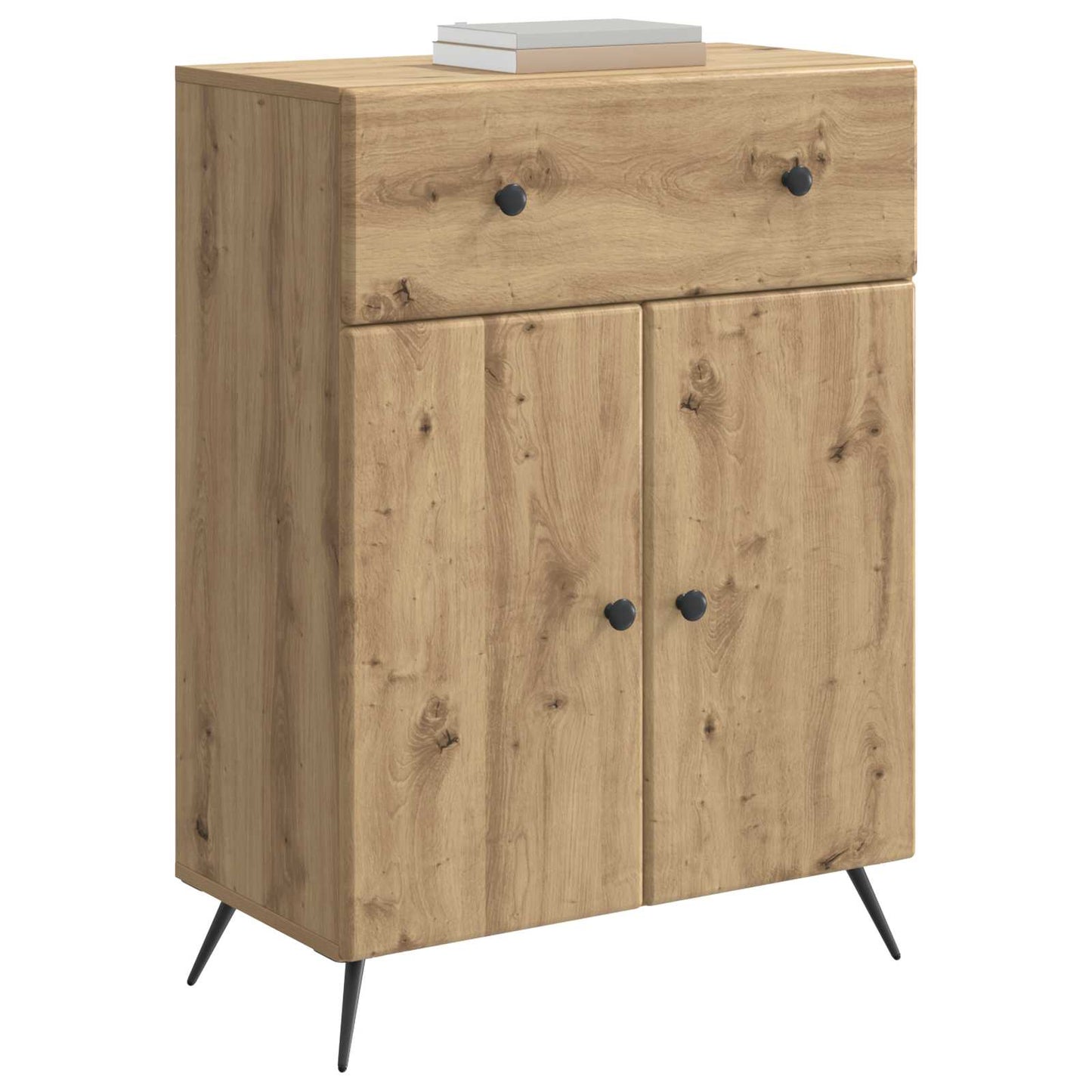 vidaXL Sideboard Artisan Oak 66 x 34.5 x 90 cm Engineered Wood