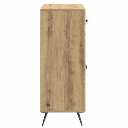 vidaXL Sideboard Artisan Oak 66 x 34.5 x 90 cm Engineered Wood