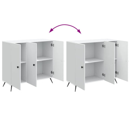 vidaXL Sideboard White 89 x 34.5 x 80 cm Engineered Wood