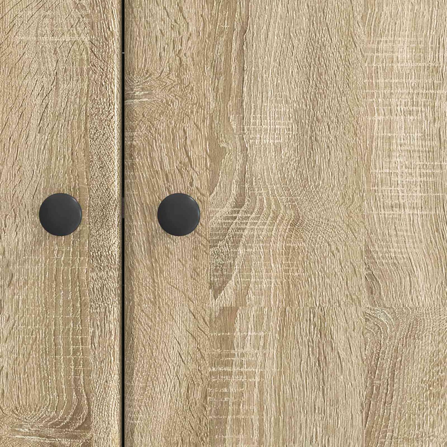 vidaXL Sideboard Sonoma Oak 89 x 34.5 x 80 cm Engineered Wood