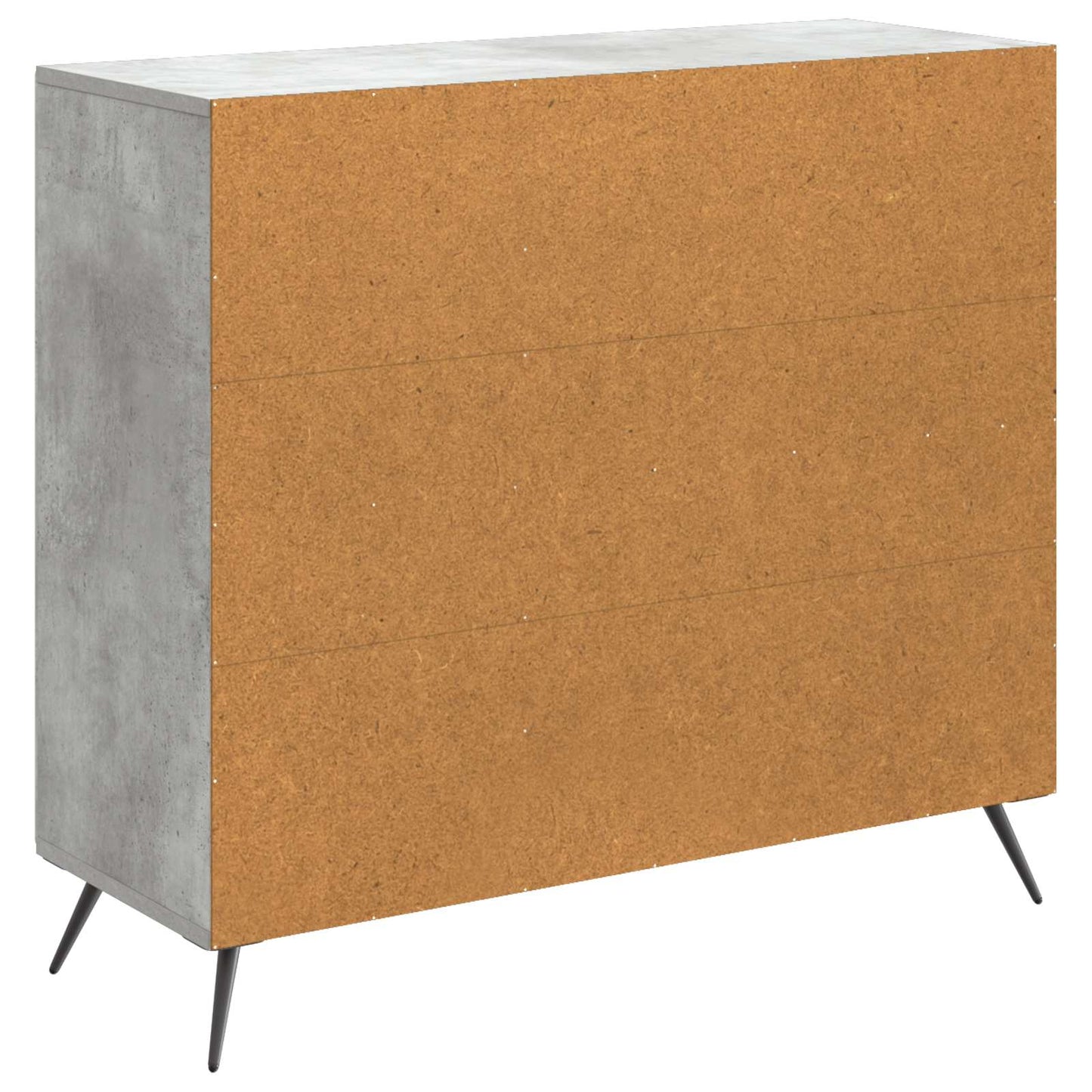 vidaXL Sideboard Concrete Grey 89 x 34.5 x 80 cm Engineered Wood