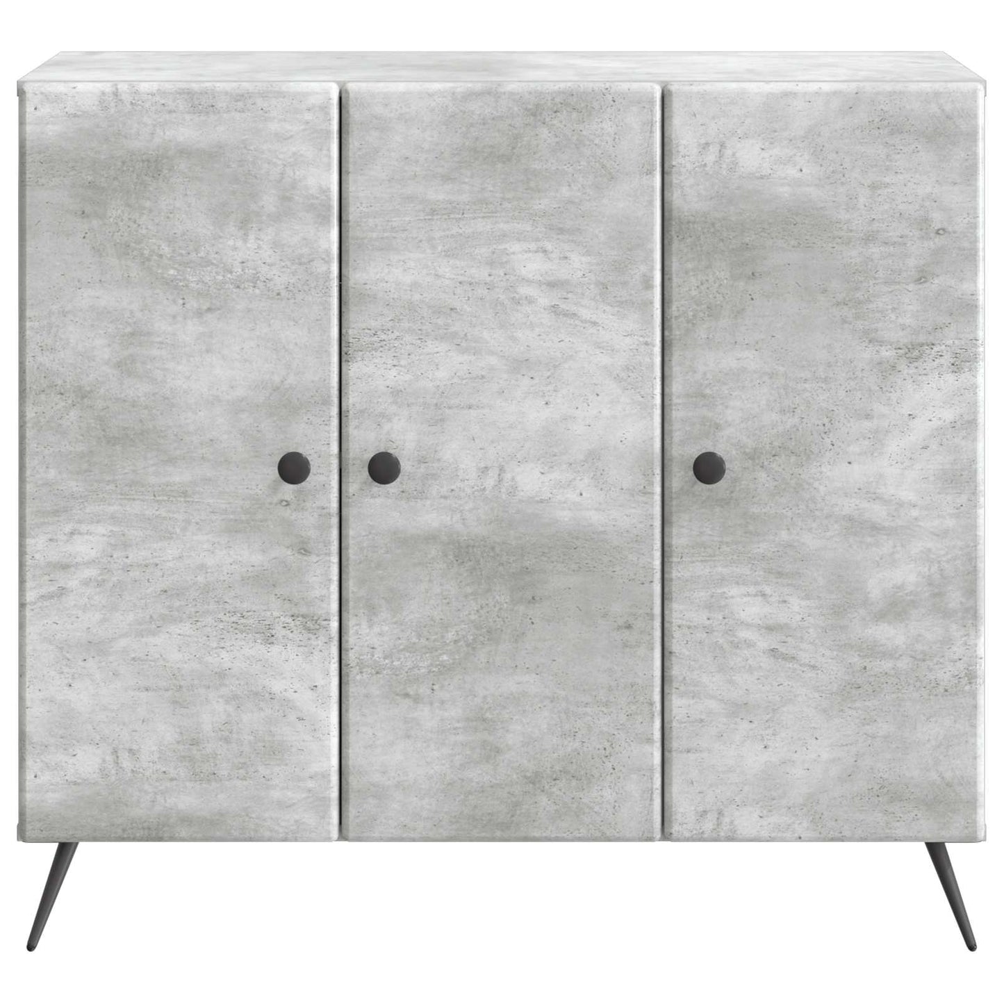 vidaXL Sideboard Concrete Grey 89 x 34.5 x 80 cm Engineered Wood