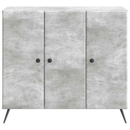 vidaXL Sideboard Concrete Grey 89 x 34.5 x 80 cm Engineered Wood