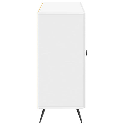 vidaXL Sideboard High Gloss White 89 x 34.5 x 80 cm Engineered Wood