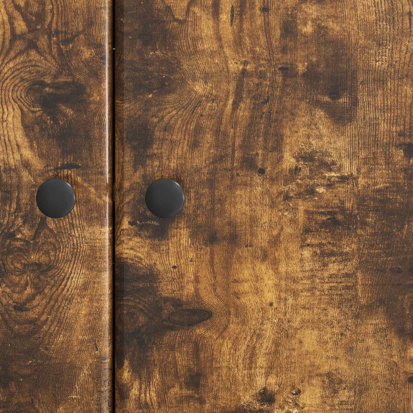 vidaXL Sideboard Smoked Oak 89 x 34.5 x 80 cm Engineered Wood