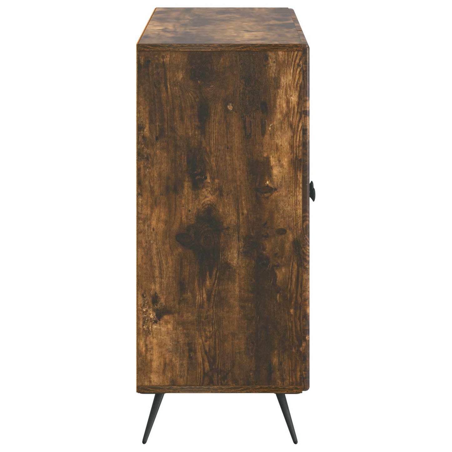 vidaXL Sideboard Smoked Oak 89 x 34.5 x 80 cm Engineered Wood