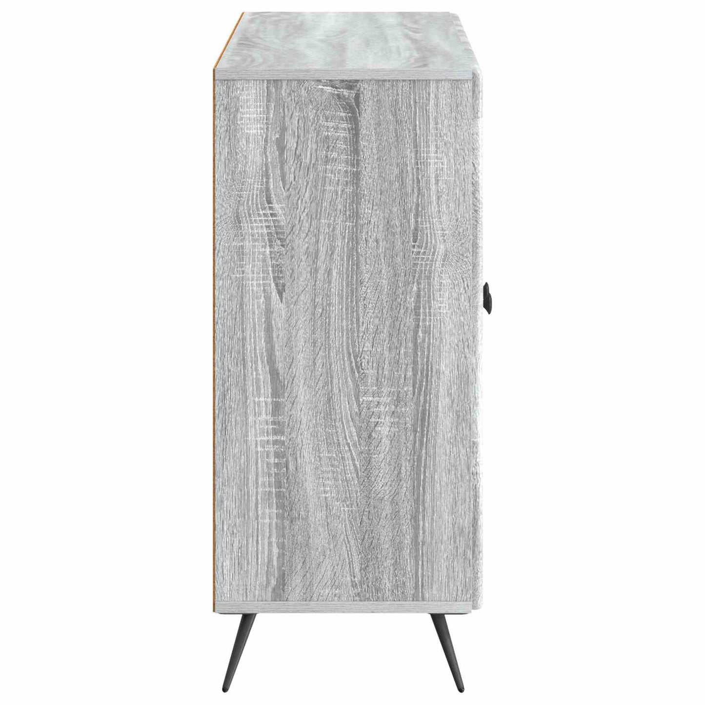 vidaXL Sideboard Grey Sonoma 89 x 34.5 x 80 cm Engineered Wood