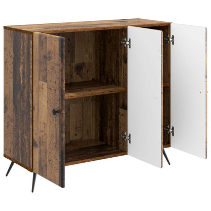 vidaXL Sideboard Old Wood 89 x 34.5 x 80 cm Engineered Wood