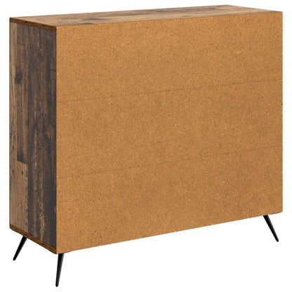 vidaXL Sideboard Old Wood 89 x 34.5 x 80 cm Engineered Wood