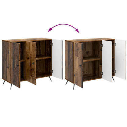 vidaXL Sideboard Old Wood 89 x 34.5 x 80 cm Engineered Wood