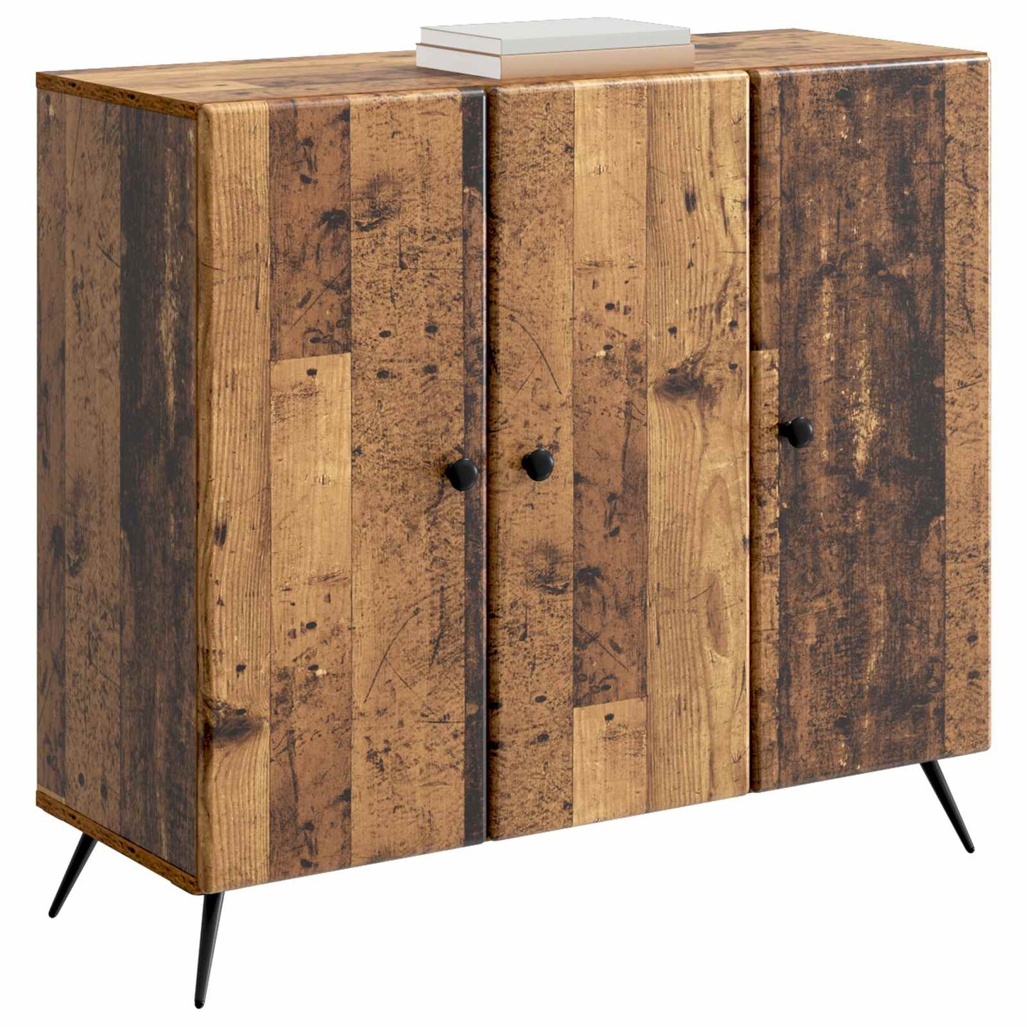 vidaXL Sideboard Old Wood 89 x 34.5 x 80 cm Engineered Wood