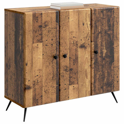 vidaXL Sideboard Old Wood 89 x 34.5 x 80 cm Engineered Wood