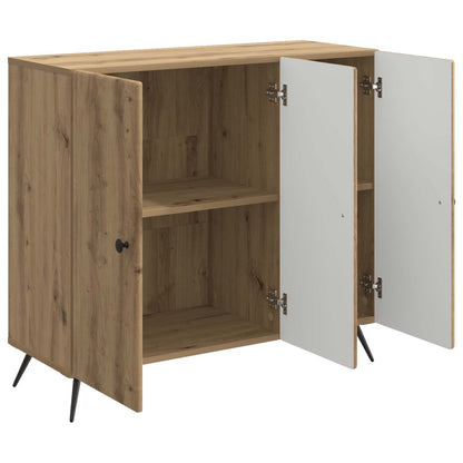 vidaXL Sideboard Artisan Oak 89 x 34.5 x 80 cm Engineered Wood