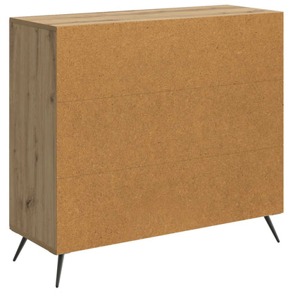 vidaXL Sideboard Artisan Oak 89 x 34.5 x 80 cm Engineered Wood