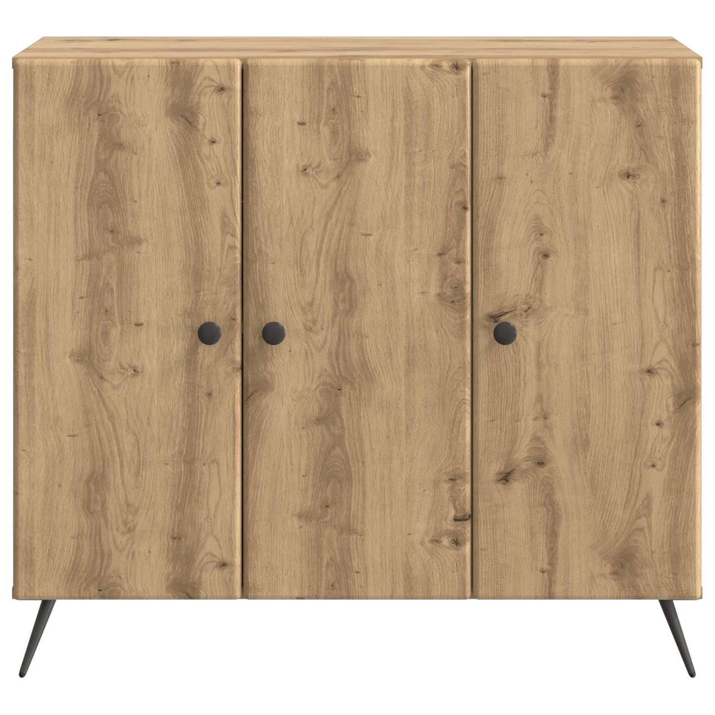 vidaXL Sideboard Artisan Oak 89 x 34.5 x 80 cm Engineered Wood