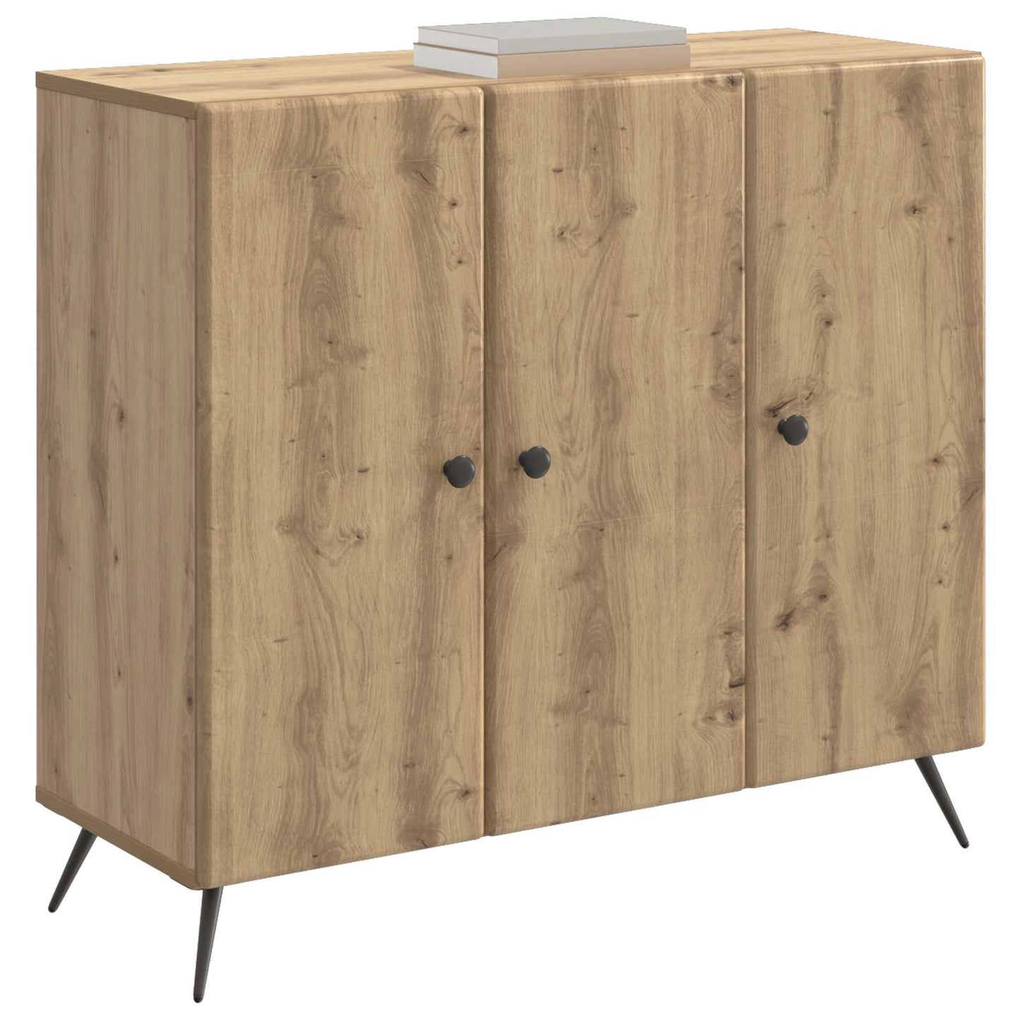 vidaXL Sideboard Artisan Oak 89 x 34.5 x 80 cm Engineered Wood