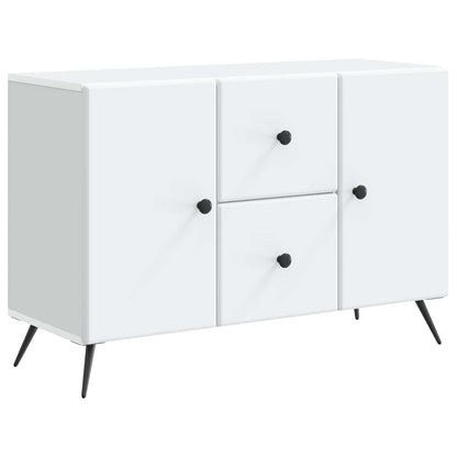 vidaXL Sideboard with Drawer White 89 x 34.5 x 60 cm Engineered Wood