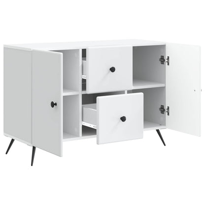 vidaXL Sideboard with Drawer White 89 x 34.5 x 60 cm Engineered Wood