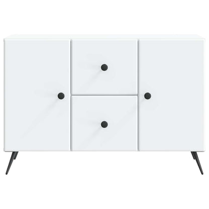 vidaXL Sideboard with Drawer White 89 x 34.5 x 60 cm Engineered Wood