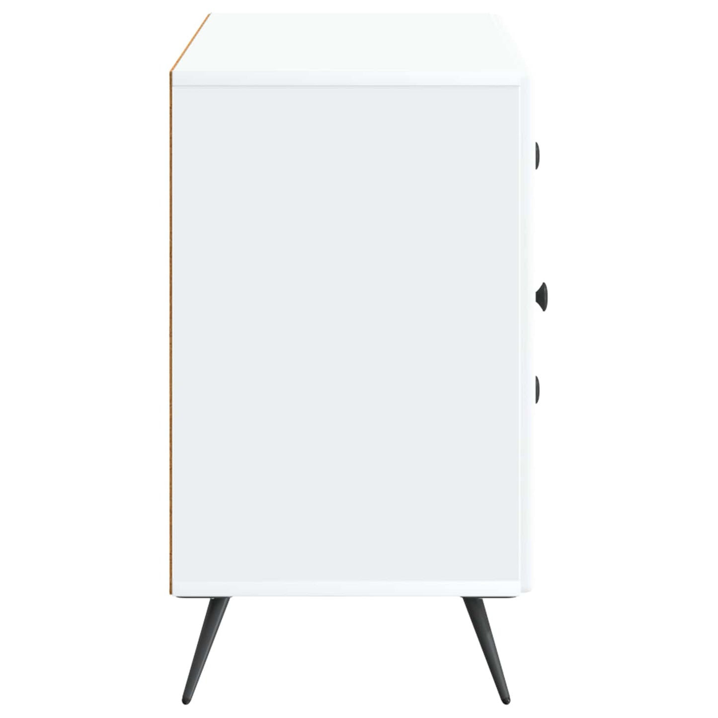 vidaXL Sideboard with Drawer White 89 x 34.5 x 60 cm Engineered Wood
