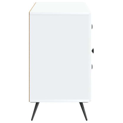vidaXL Sideboard with Drawer White 89 x 34.5 x 60 cm Engineered Wood