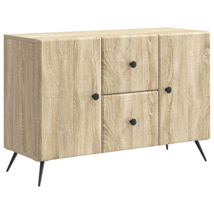 vidaXL Sideboard Sonoma Oak 89 x 34.5 x 60 cm Engineered Wood