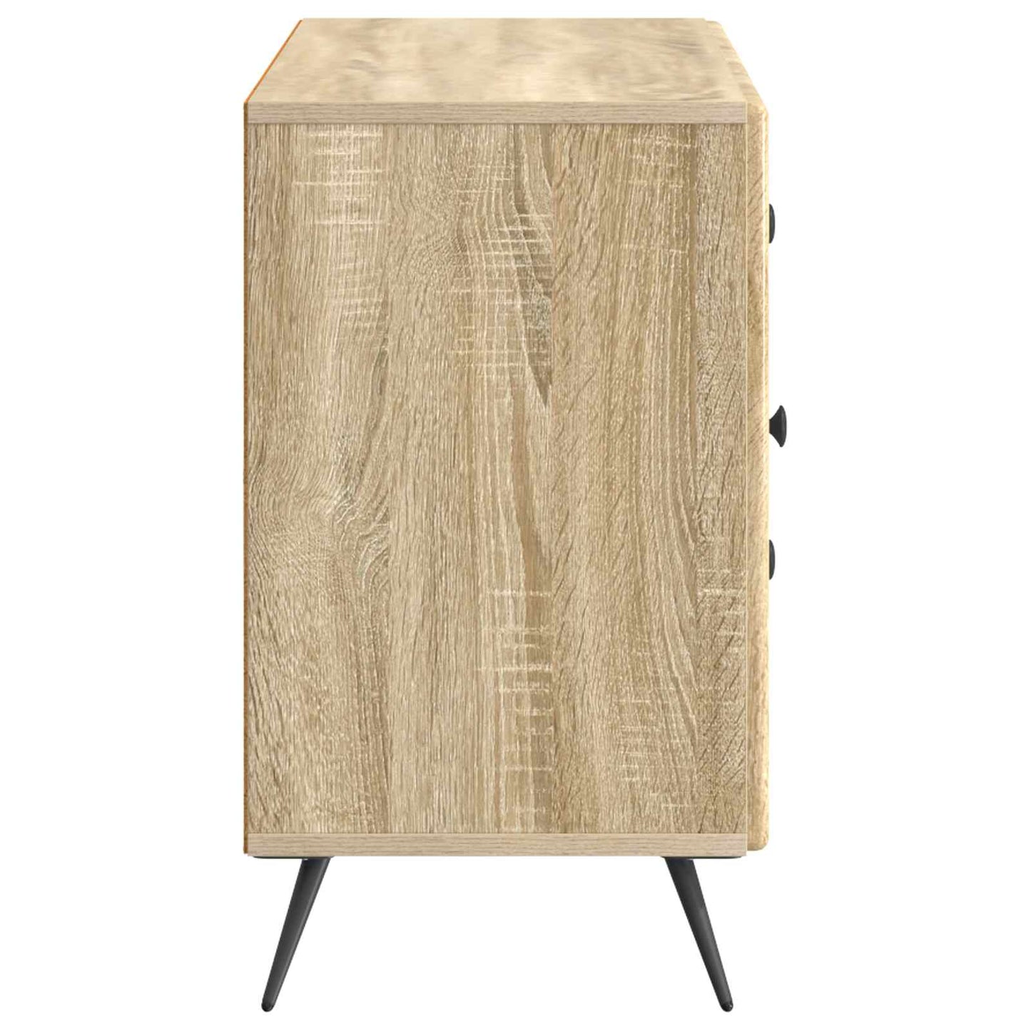 vidaXL Sideboard Sonoma Oak 89 x 34.5 x 60 cm Engineered Wood