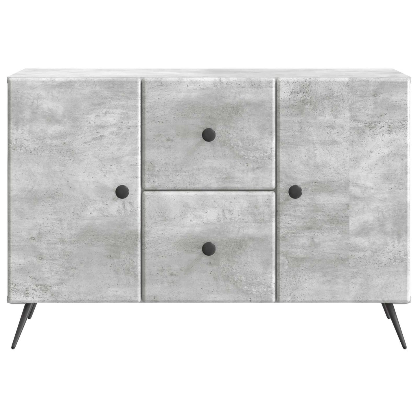 vidaXL Sideboard Concrete Grey 89 x 34.5 x 60 cm Engineered Wood