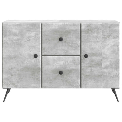 vidaXL Sideboard Concrete Grey 89 x 34.5 x 60 cm Engineered Wood