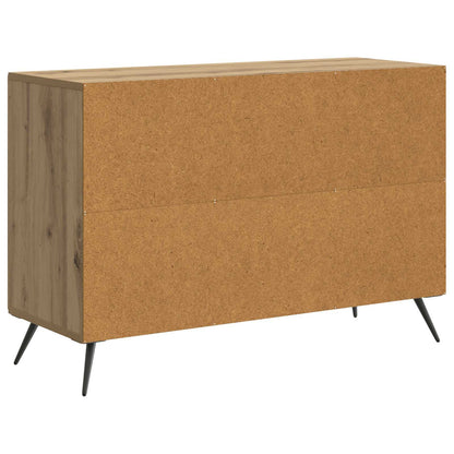 vidaXL Sideboard Artisan Oak 89 x 34.5 x 60 cm Engineered Wood