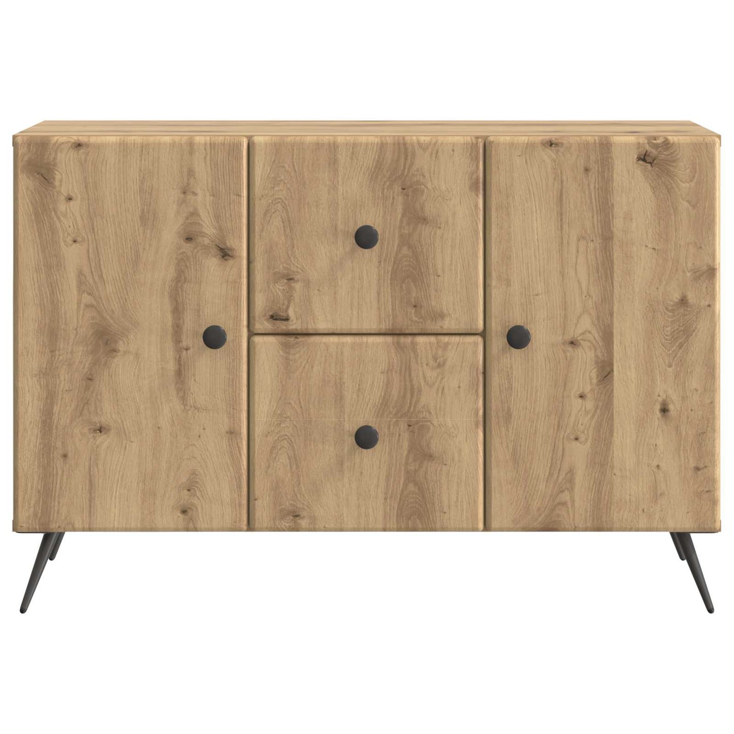 vidaXL Sideboard Artisan Oak 89 x 34.5 x 60 cm Engineered Wood