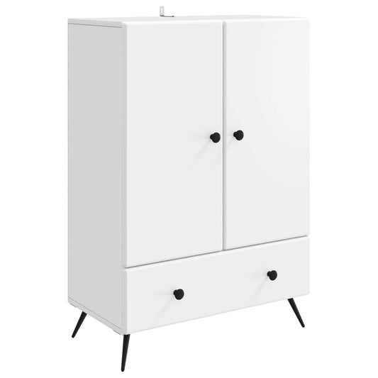 vidaXL Sideboard White 66 x 34.5 x 95 cm Engineered Wood