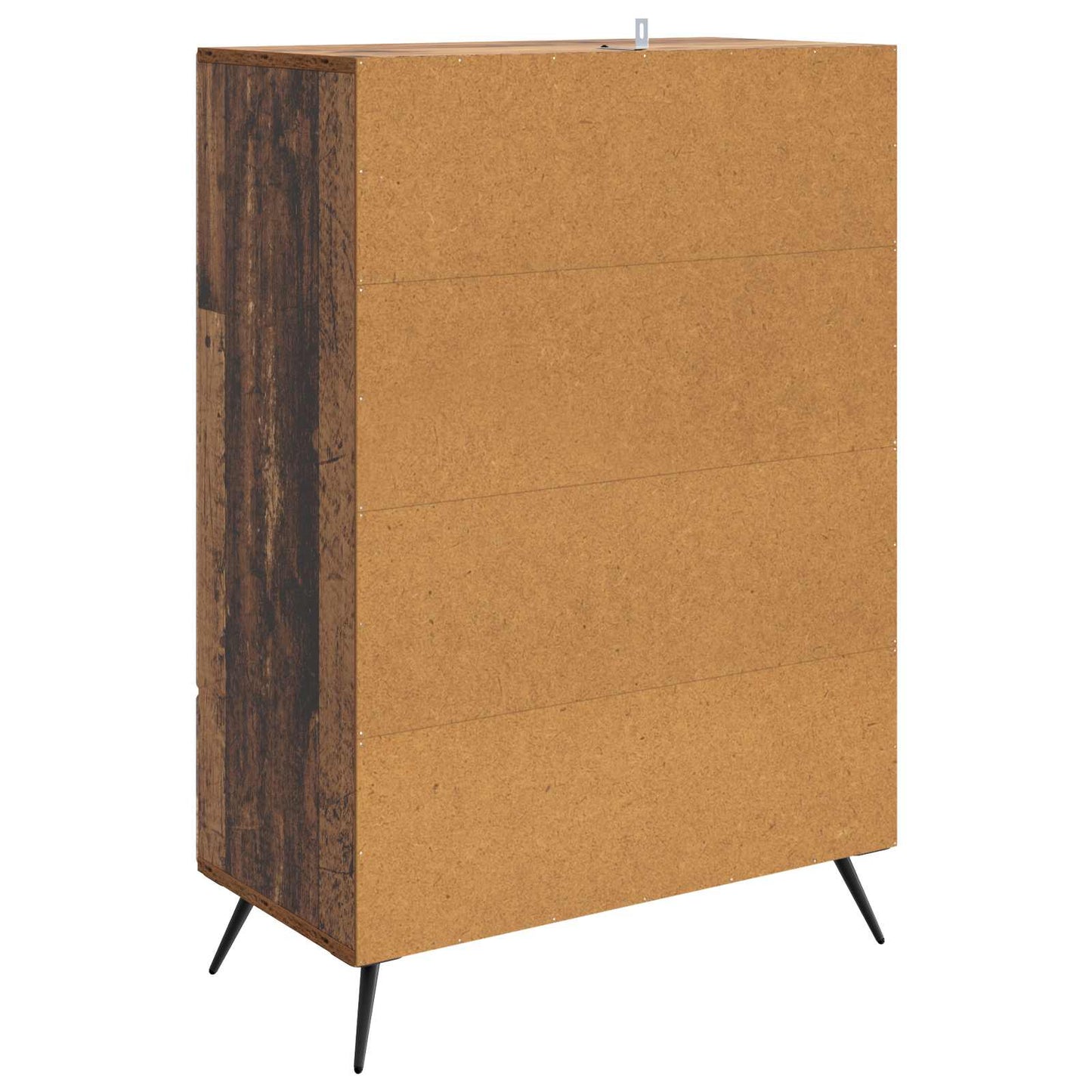 vidaXL Sideboard Old Wood 66 x 34.5 x 95 cm Engineered Wood