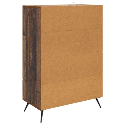 vidaXL Sideboard Old Wood 66 x 34.5 x 95 cm Engineered Wood